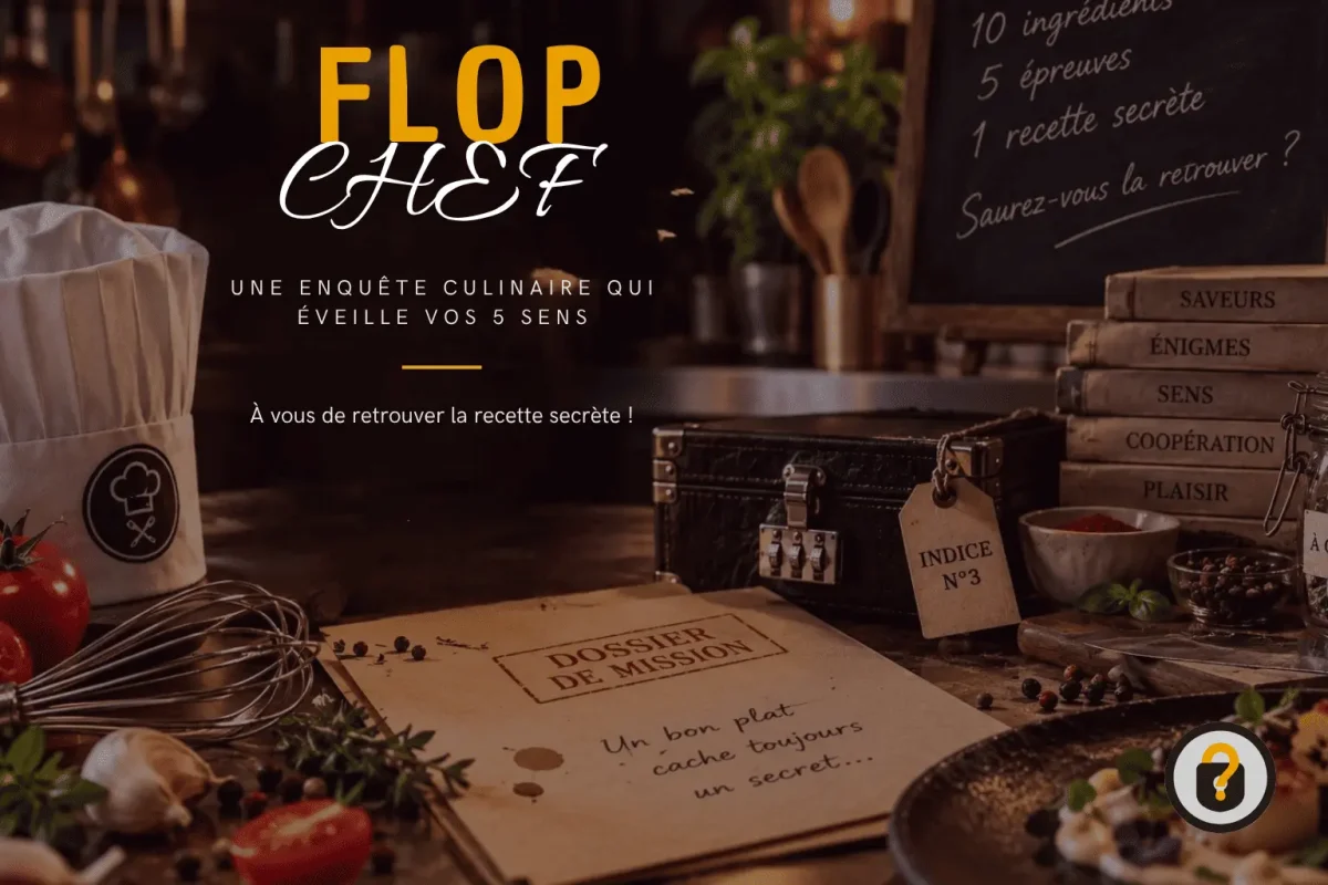 Murder party Flop Chef, enquête culinaire nomade à Rennes
