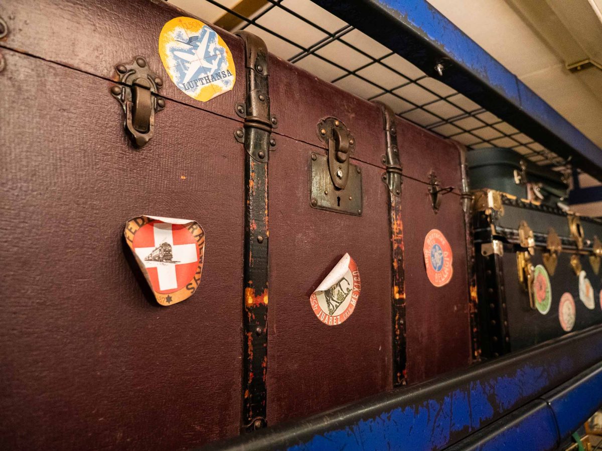 Salle escape game Le Royal Express - Escape Yourself Rennes valise